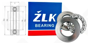 Подшипник 8324 (51324) упорный шариковый 120-210-70 мм