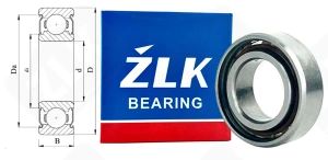 Подшипник MR148 радиальный шариковый гибридный 8-14-4 мм