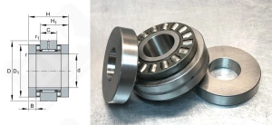 Подшипник ZARN3080TN упорный роликовый 30-88-66 мм