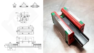 Каретка линейная HGH25CAZAH