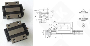 Каретка линейная MSA 20SSSFON