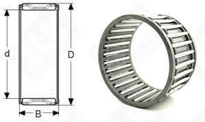 Подшипник K41x46x35 радиальный игольчатый 41-46-35 мм