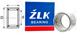 Подшипник 942/25 (HK253222 HK2522) радиальный игольчатый 25-32-22 мм