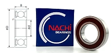 Подшипник шариковый 1000904 (619042NSE, 69042NSE) 20×37×9 мм Nachi оригинал