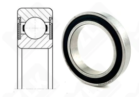 Подшипник 1000805 2RS (618052RS,68052RS) радиальный шариковый 25-37-7 мм