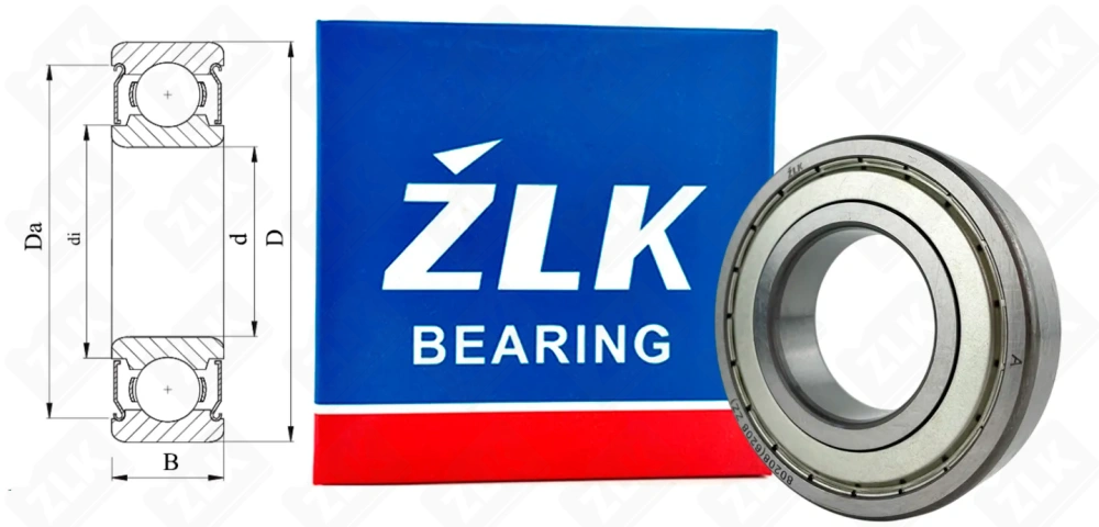 80208 (6208ZZ) ZLK 