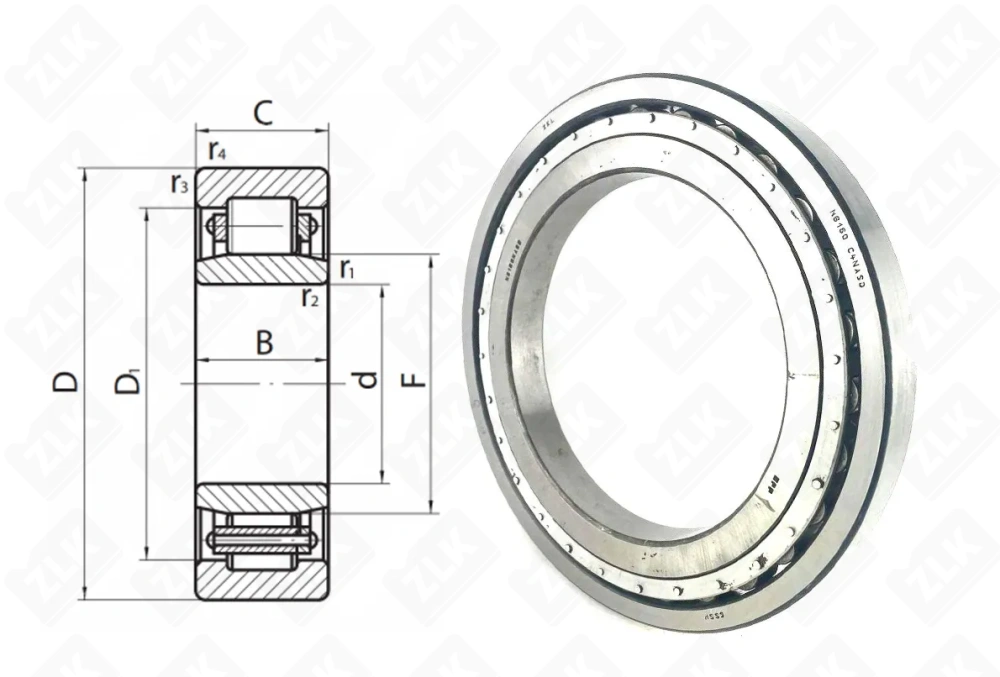7002132 Д (NG160C4 NACO)  ZKL