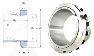 Втулка закрепительная H3026 (H3026) 115×161×103 мм