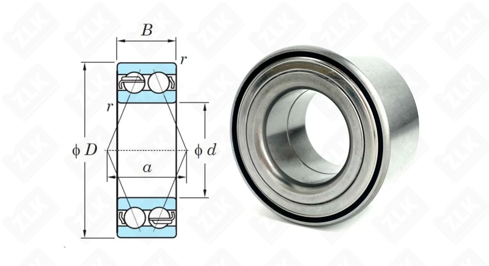 34BWD13CA70 (532066DA,DAC3464AW42RS,256907) NSK 