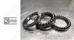 Подшипник 778707К упорный шариковый 34-51-12,1 мм