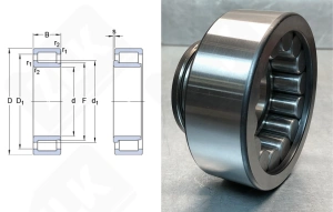 Подшипник VKT8628 (NJG2309VHC3VB027) радиальный роликовый 40-100-36 мм