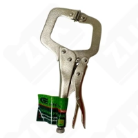 Зажим ручной 170мм увеличенный  захват, подвижные губки  