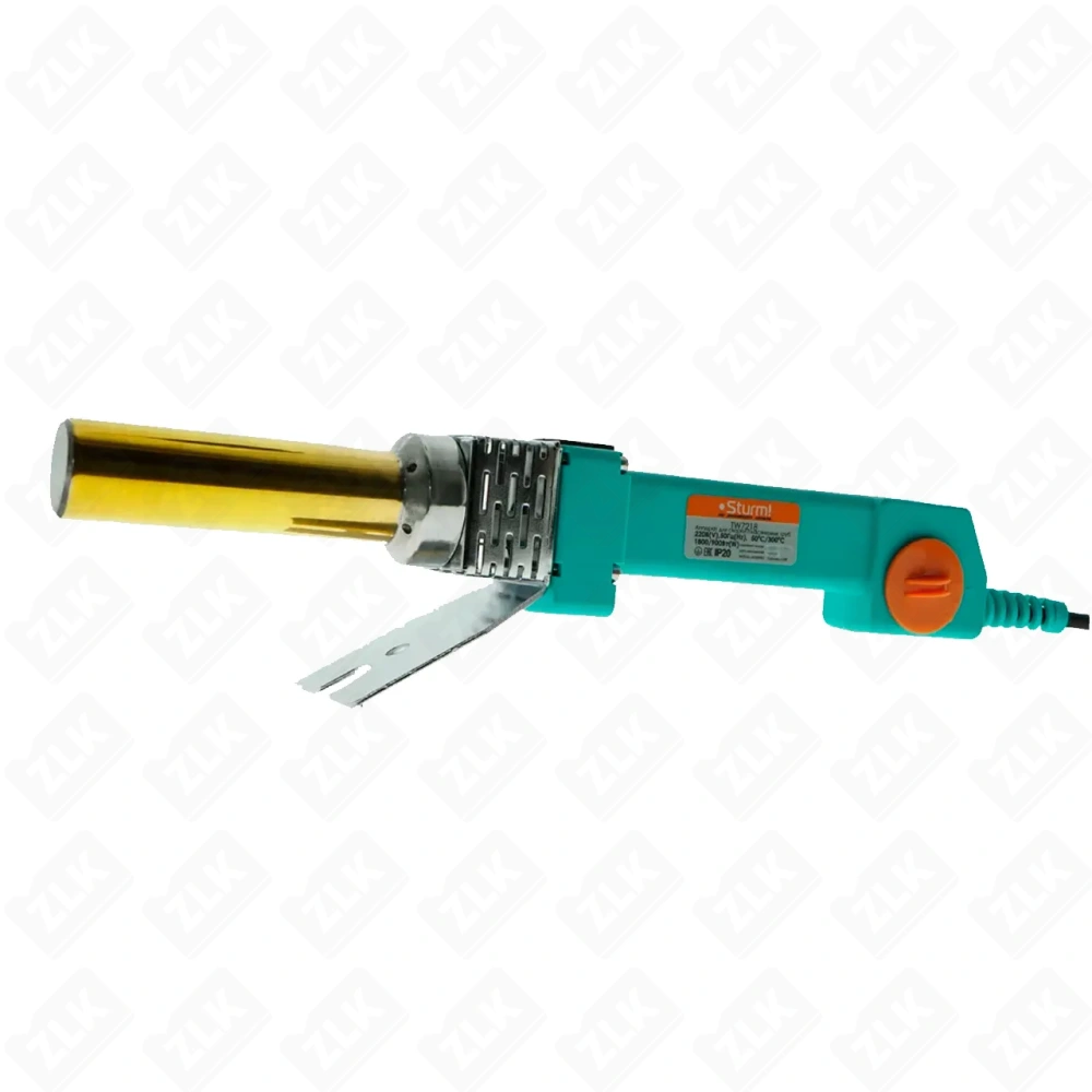 Аппарат для сварки пластик. труб 1800Вт, 4 насадки