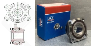 Подшипниковый ступичный узел 713649500 радиально-упорный шариковый 49-92-45 мм