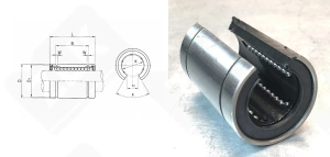 Линейный подшипник LM20UUOP