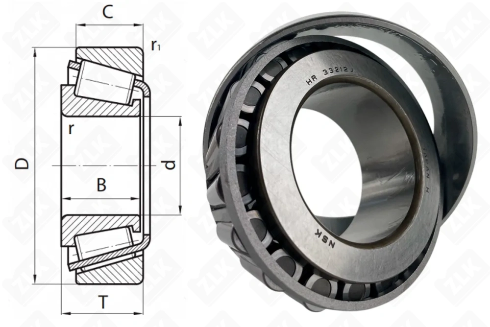 3007212 (HR33212J VKHB2173) NSK