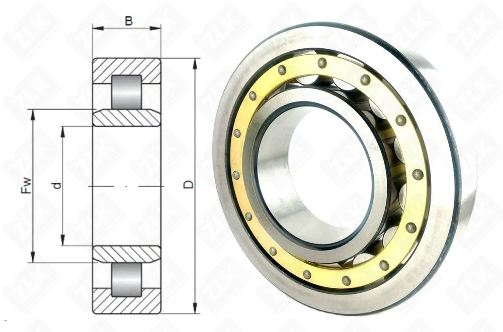 32330 Л (НО)  (NU330M) МУ1 СТПЗ