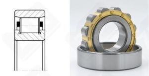 Подшипник 142220 Л2 (N220M) радиальный роликовый 100-180-34 мм