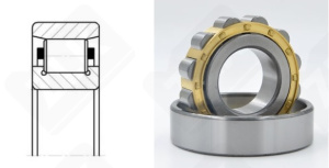 Подшипник 142220 Л2 (N220M) радиальный роликовый 100-180-34 мм