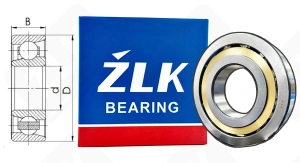 Подшипник 46330Л (7330ACCBM) радиально-упорный шариковый 150-320-65 мм