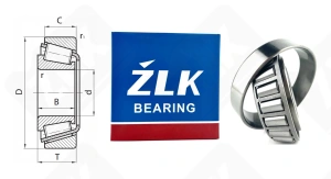 Подшипник 7510 (32210) радиально-упорный роликовый конический 50-90-24,75 мм