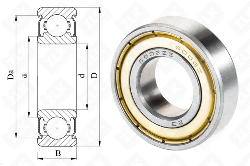 80102 (6002ZZ) Россия 
