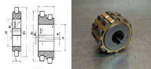 Подшипник DS80752202K радиальный роликовый 15-45-30 мм