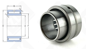 Подшипник игольчатый  (NКI25/30) 25×38×30 мм