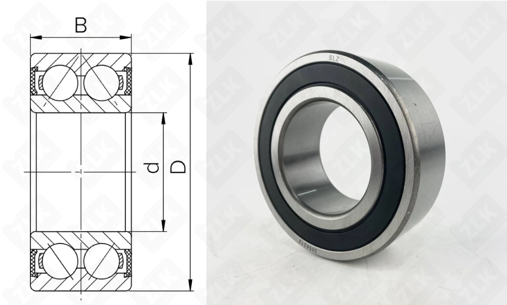 3056212 (2RS) (5212,3212) SLZ