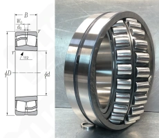 Подшипник 3153760Н (23160CCKW33) радиальный роликовый самоустанавливающийся 300-500-160 мм