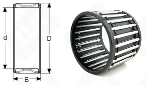 Подшипник K44x50x39 радиальный игольчатый 44-50-39 мм