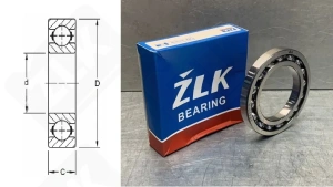 Подшипник 7000110 (16010A) радиальный шариковый 50-80-10 мм
