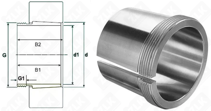 Втулка стяжная AHX312 OID