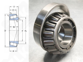 Подшипник 27310 (31310) радиально-упорный роликовый конический 50-110-29,25 мм