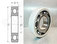 Подшипник 218 (70) (6218C3VL0241) радиальный шариковый токоизолированный 90-160-30 мм