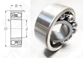 Подшипник 1504 (2204) радиальный шариковый самоустанавливающийся 20-47-18 мм