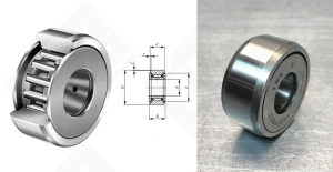 Подшипник NAST15ZZR радиальный игольчатый 15-35-16 мм