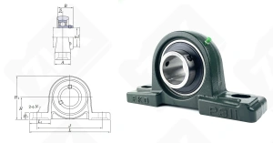 Подшипниковый узел 480311UCP (UCP311)