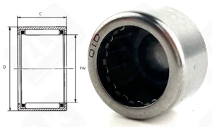 Подшипник BK1312 радиальный игольчатый 13-19-12 мм