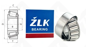 Подшипник 7505 (32205) радиально-упорный роликовый конический 25-52-19,25 мм