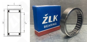 Подшипник SCE3410 радиальный игольчатый 53,975-63,5-15,875 мм