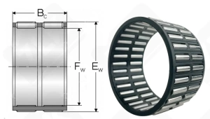 Подшипник 3KK72x82x45 Е радиальный игольчатый 72-82-45 мм