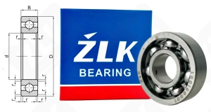 Подшипник 100 (6000) радиальный шариковый 10-26-8 мм