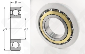 Подшипник 66330Л (7330BMVL0241) радиально шариковый токоизолированный 150-320-65 мм