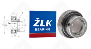 Подшипник RAE 40NPPB шариковый 40-80-43,7 мм