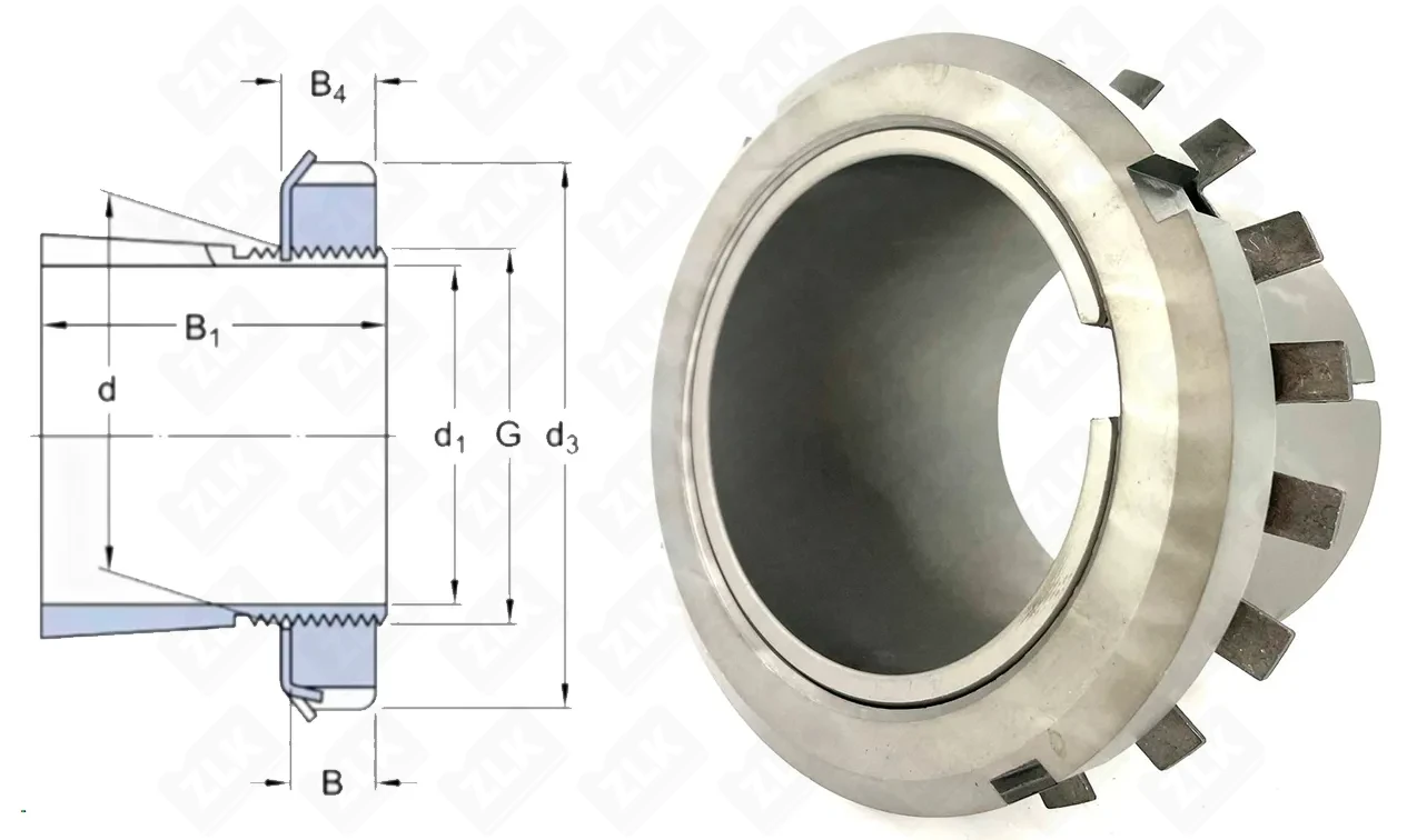 Втулка закрепительная  (H2316) 70×80×78 мм SKF оригинал