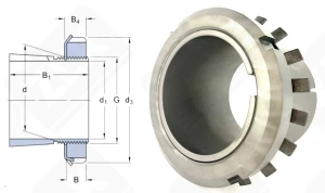 Втулка закрепительная H2316 SKF 70-80-78 мм