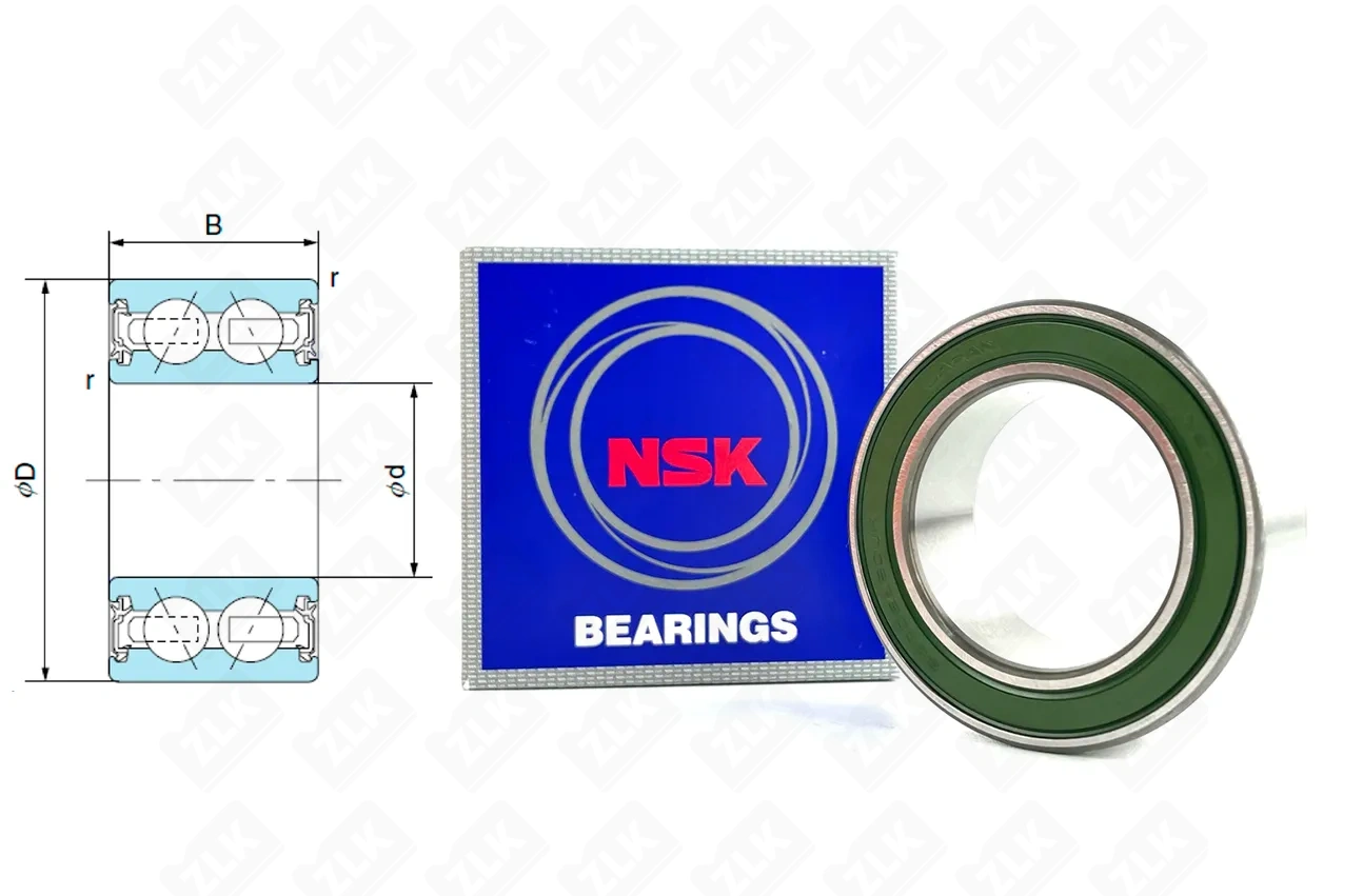 Подшипник шариковый (35BD219T1XDDUK-01) 35×55×20 мм NSK оригинал