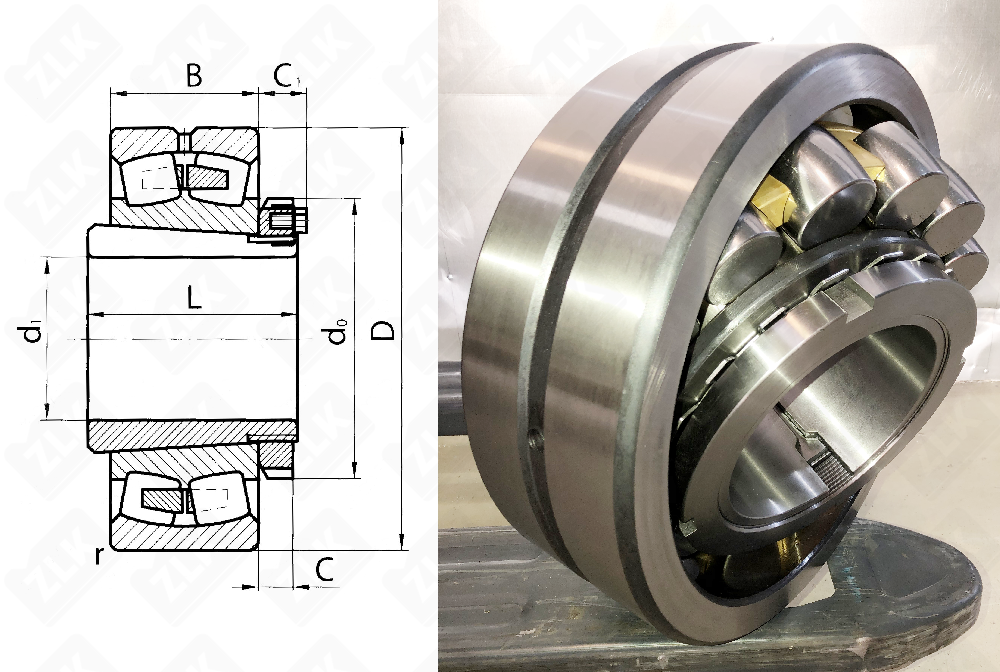13522 H (22224KMBW33+H3124,22224ACKW33+H3124) ППЗ