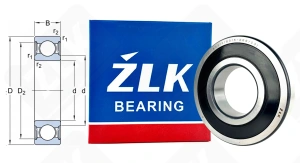 Подшипник 180315 (70) (63152RS1C3) радиальный шариковый 75-160-37 мм